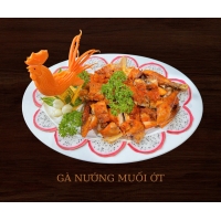 Gà Nướng Muối Ớt