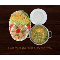 Lẩu Cá Tầm Nấu Măng Chua