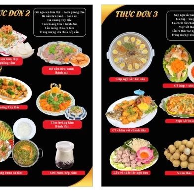 Combo thực đơn Phương Nam