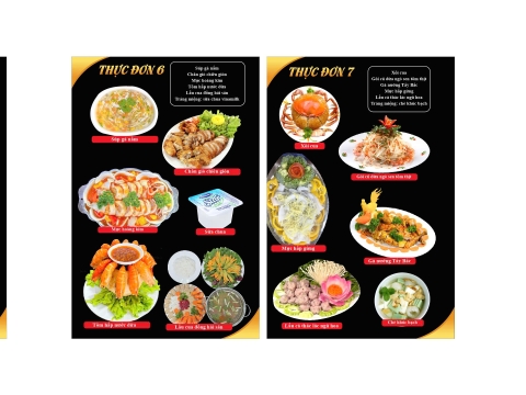 Combo thực đơn Phương Nam