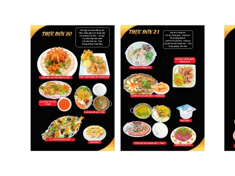 Combo thực đơn Phương Nam