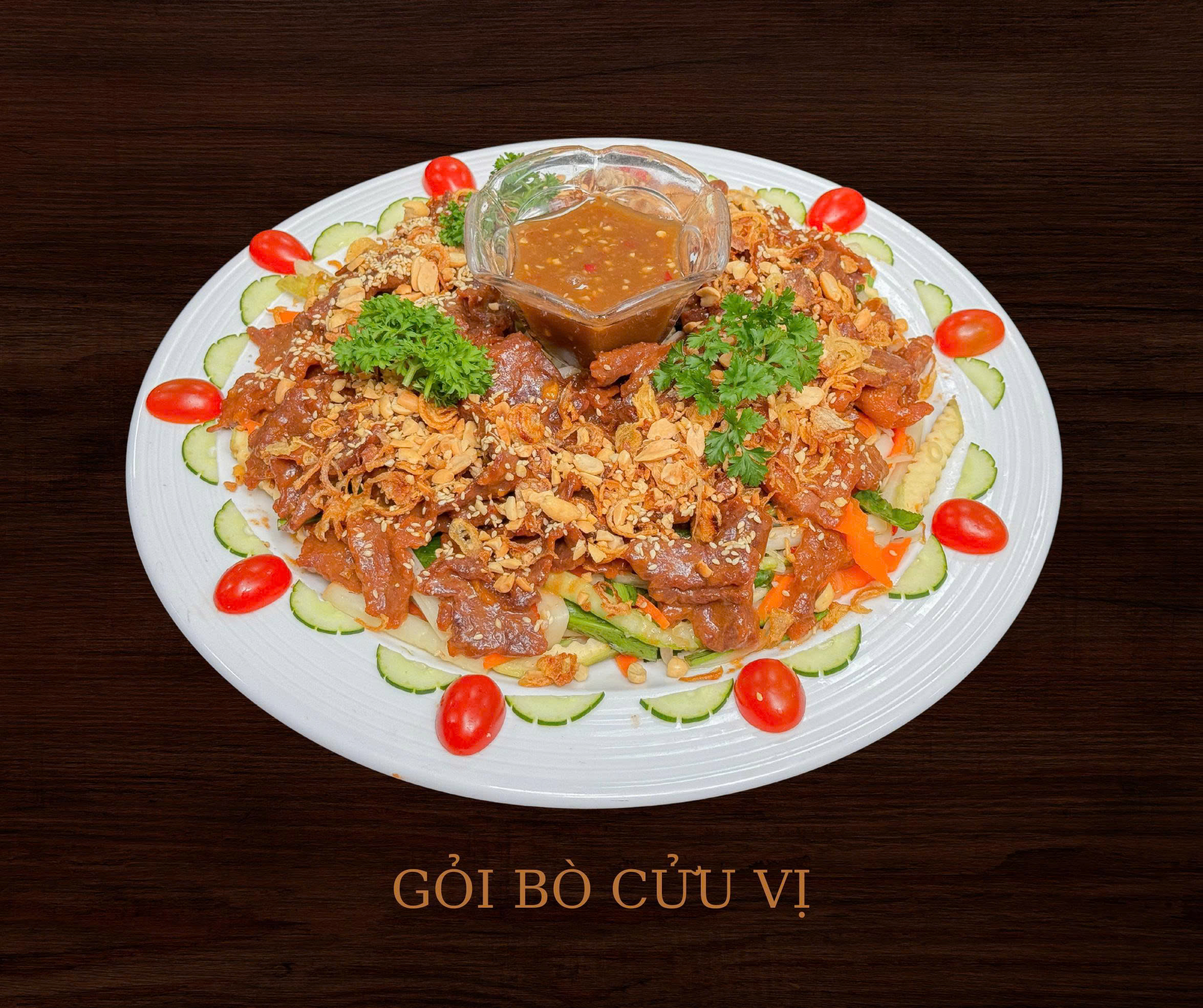 Bí Quyết Tạo Nên Món Gỏi Bò Cửu Vị Thượng Hạng